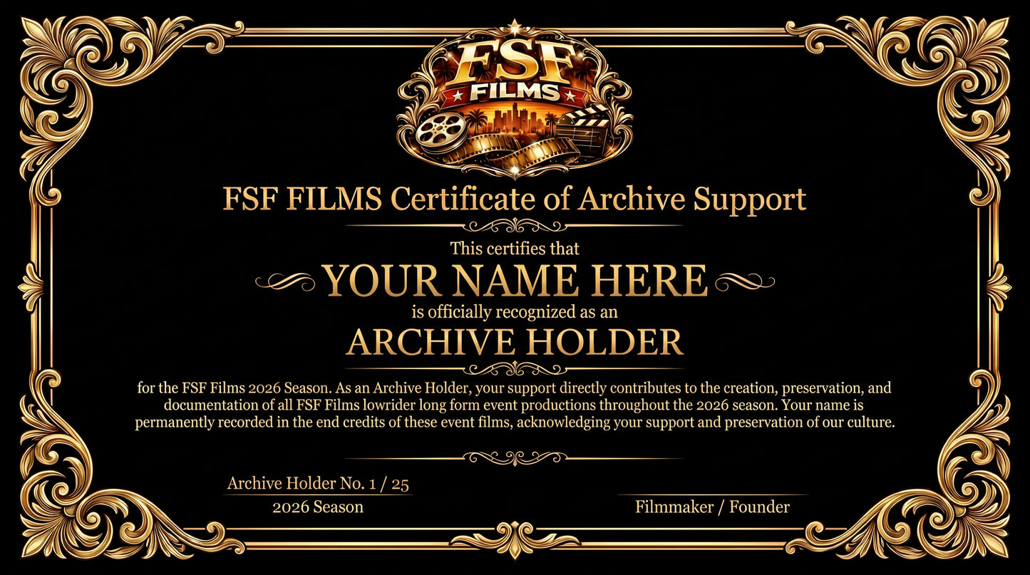 Full Season Archive Holder — 2026